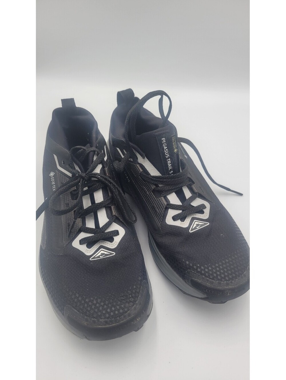 Nike Trail Running Shoes Gore-Tex Waterproof Black Gray US 9